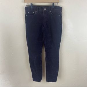 J.Crew Purple Plum Corduroy Pants Size 27